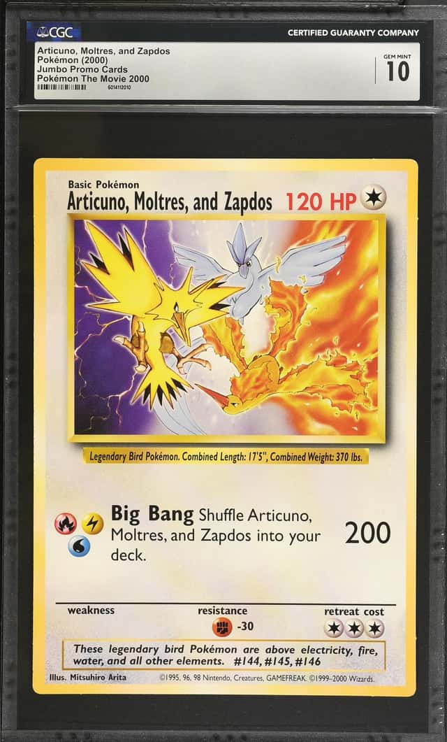 Articuno, Moltres, and Zapdos