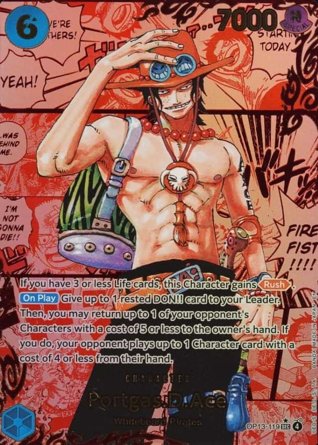 Op Red Manga Art