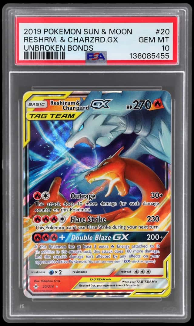Reshiram & Charizard GX