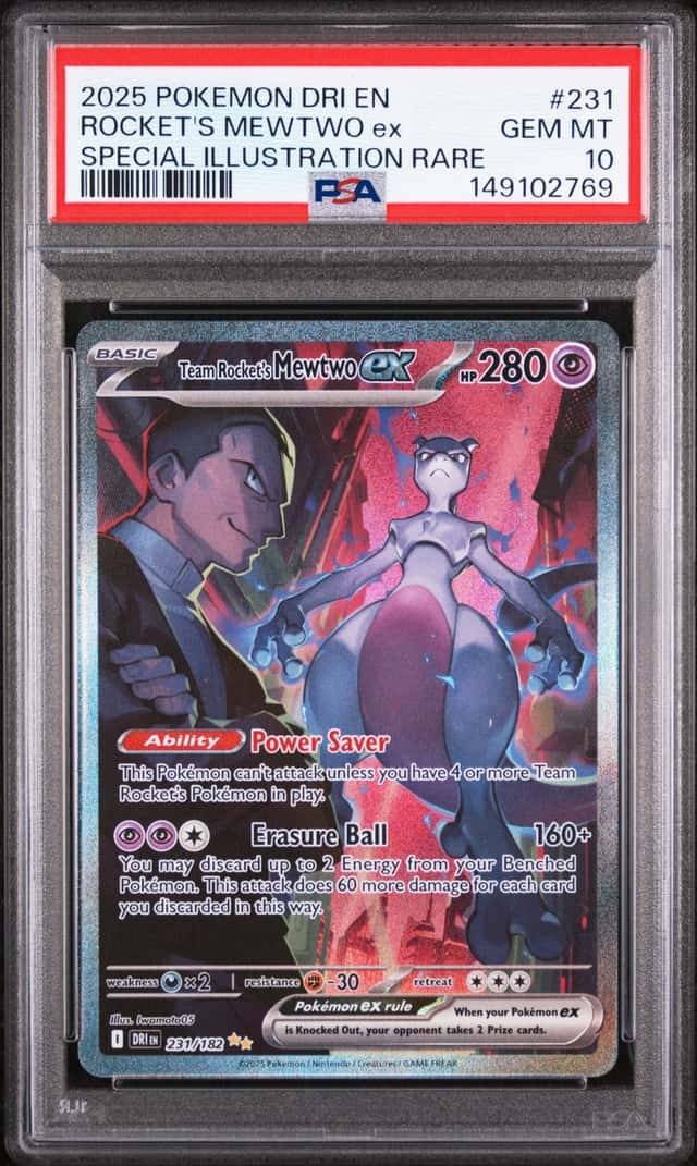 ROCKET'S MEWTWO ex