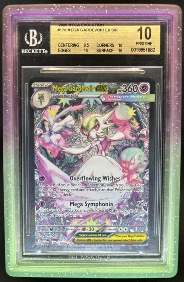 2025 Pokemon Gardevoir ex Special Illustration Rare #178/132 BGS 10 Pristine
