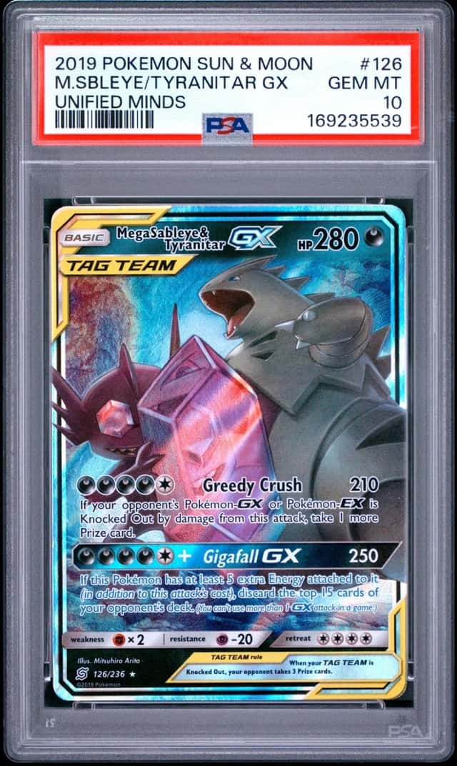 Mega Sableye & Tyranitar GX