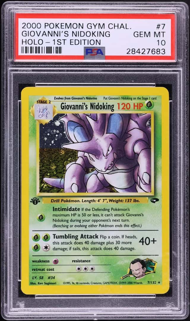 Giovanni's Nidoking