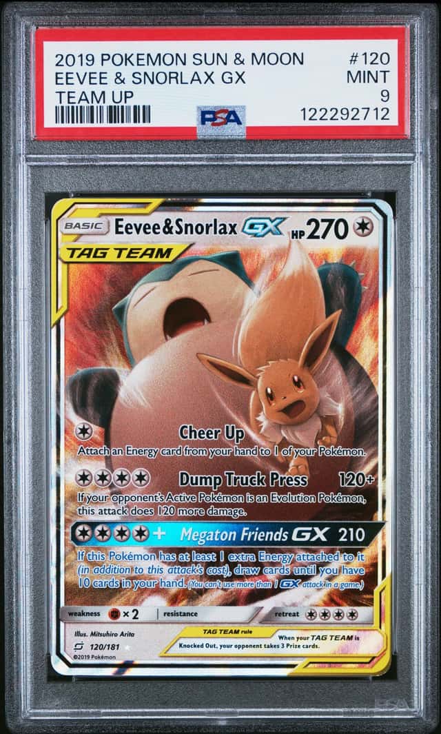Eevee & Snorlax GX