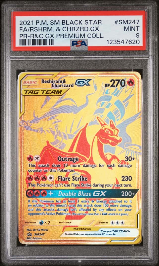 Reshiram & Charizard GX