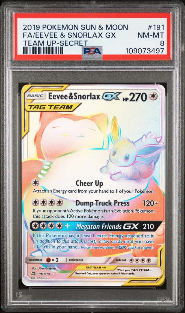 Eevee & Snorlax GX