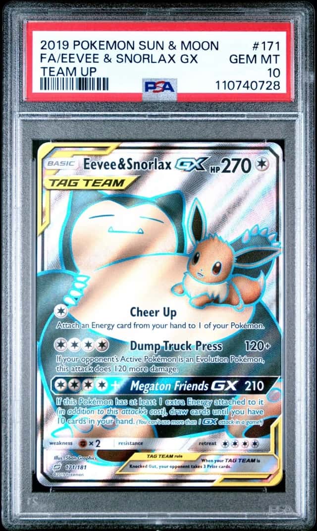Eevee & Snorlax GX