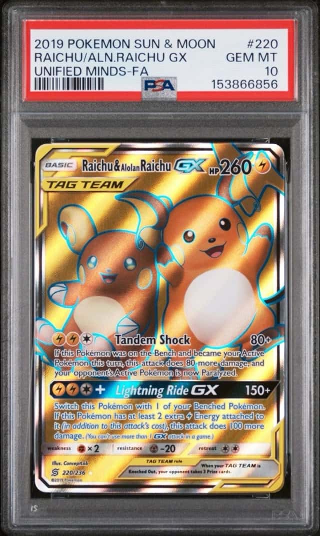 Raichu & Alolan Raichu GX