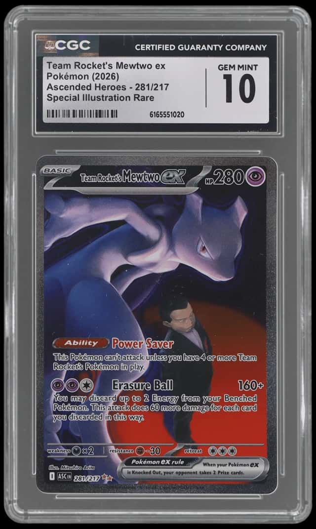 ROCKET'S MEWTWO ex