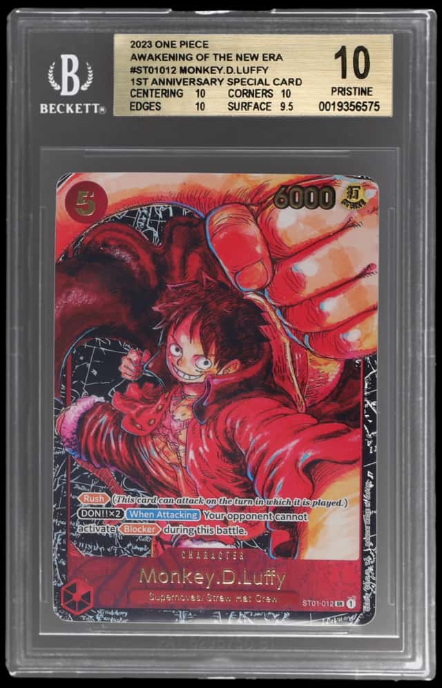2023 One Piece Awakening of the New Era 1st Anniversary Monkey D. Luffy #ST01-012