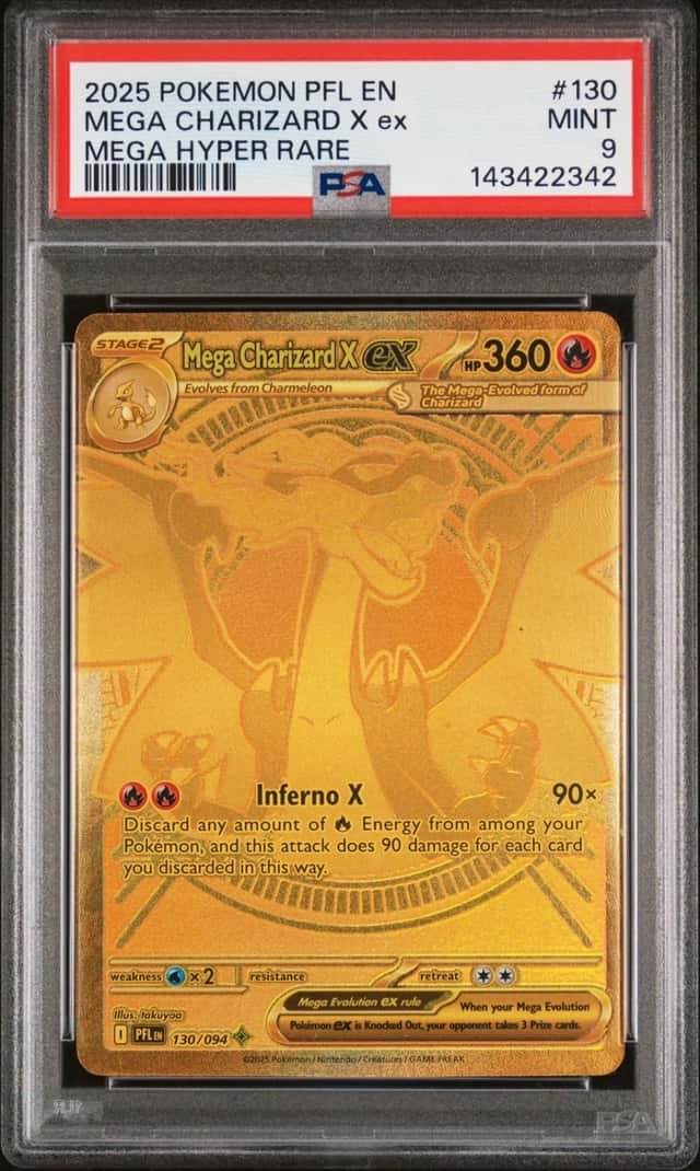 MEGA CHARIZARD X ex