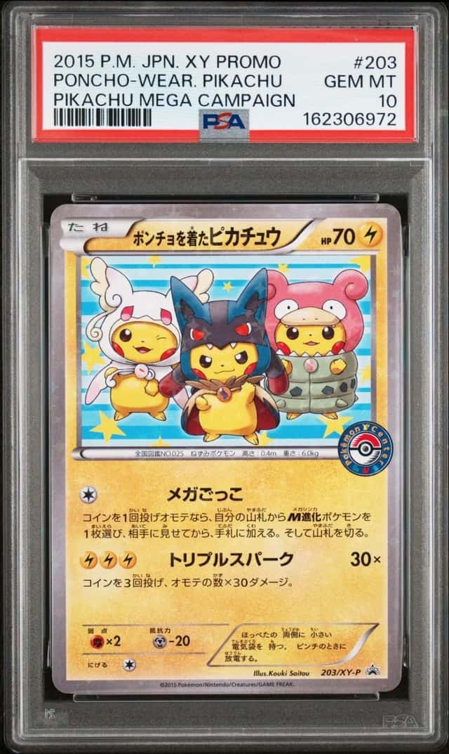 Poncho-Wear Pikachu