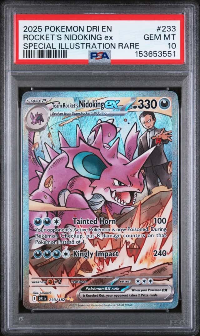 ROCKET'S NIDOKING ex