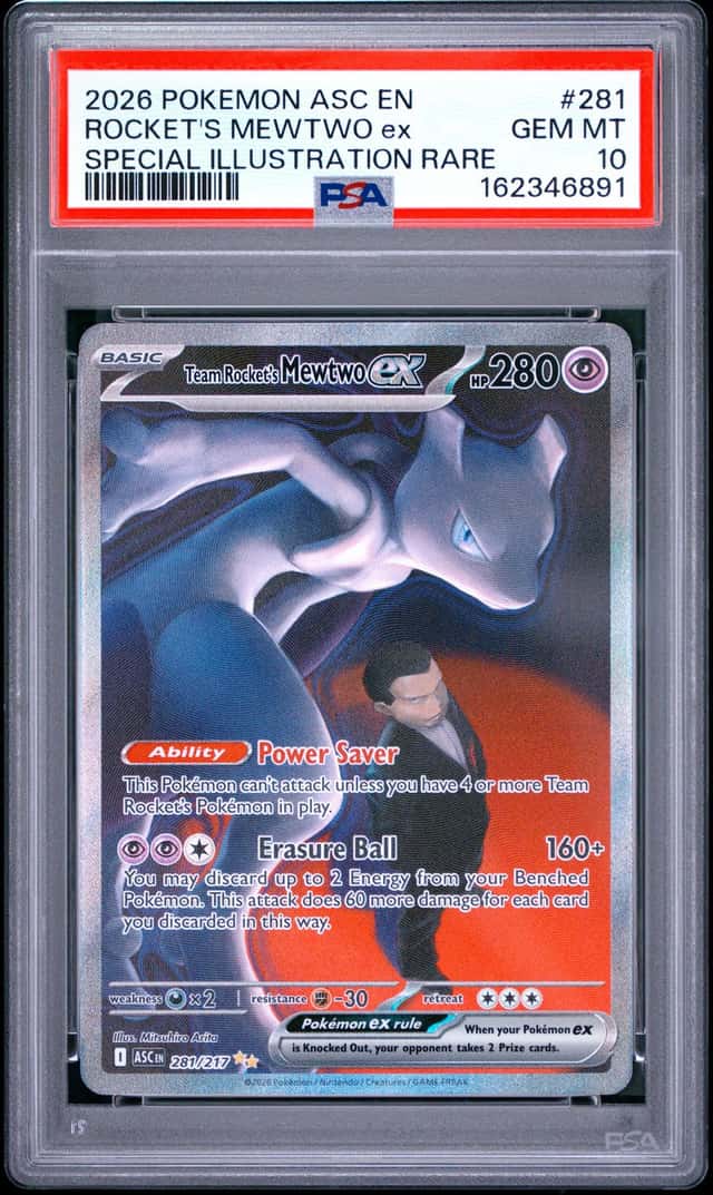 ROCKET'S MEWTWO ex