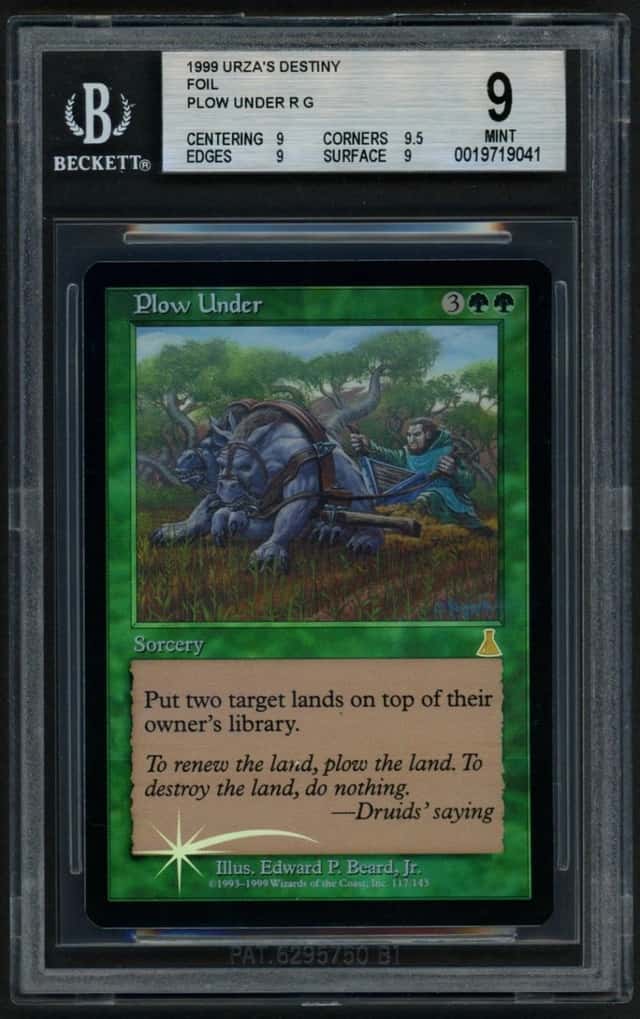 Plow Under R :G: