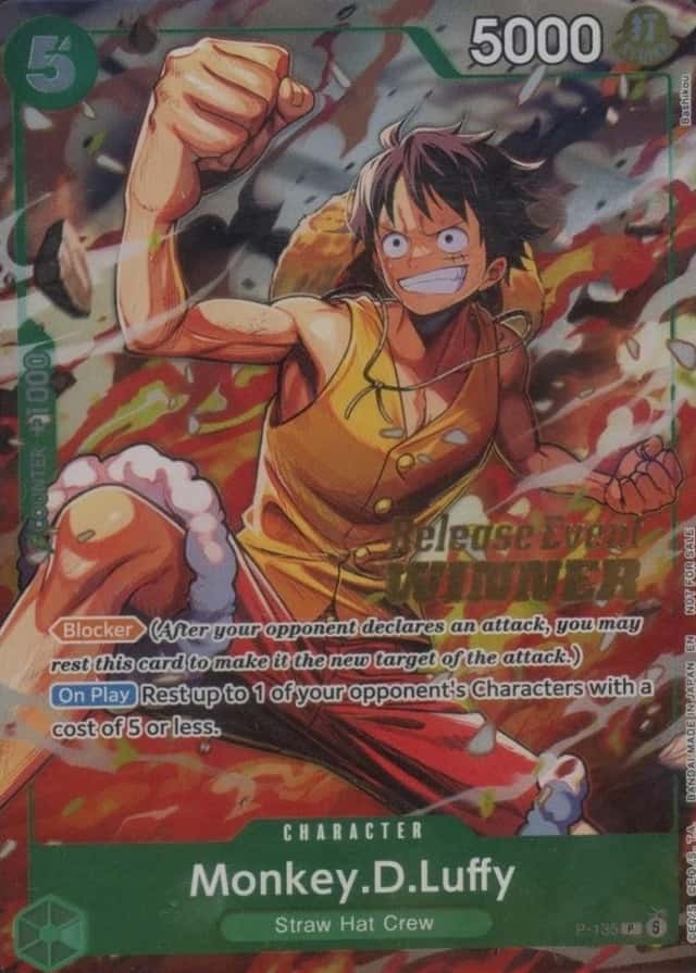 Op Event Top Prize