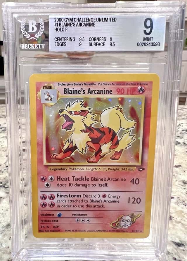 Blaine's Arcanine