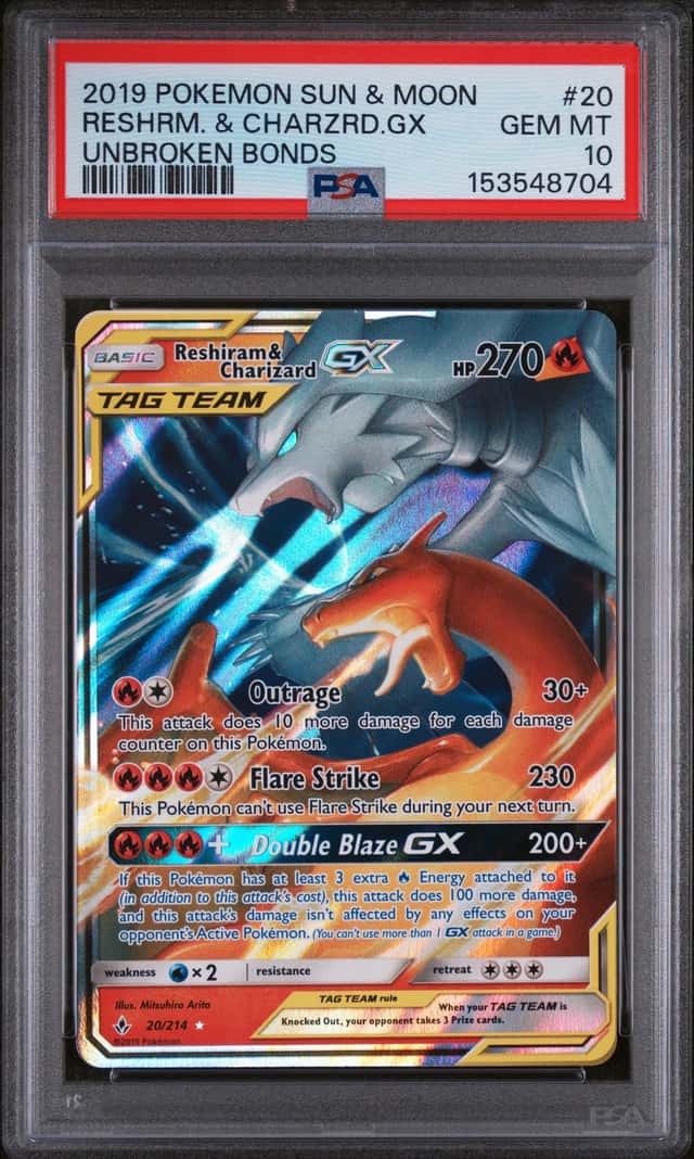 Reshiram & Charizard GX