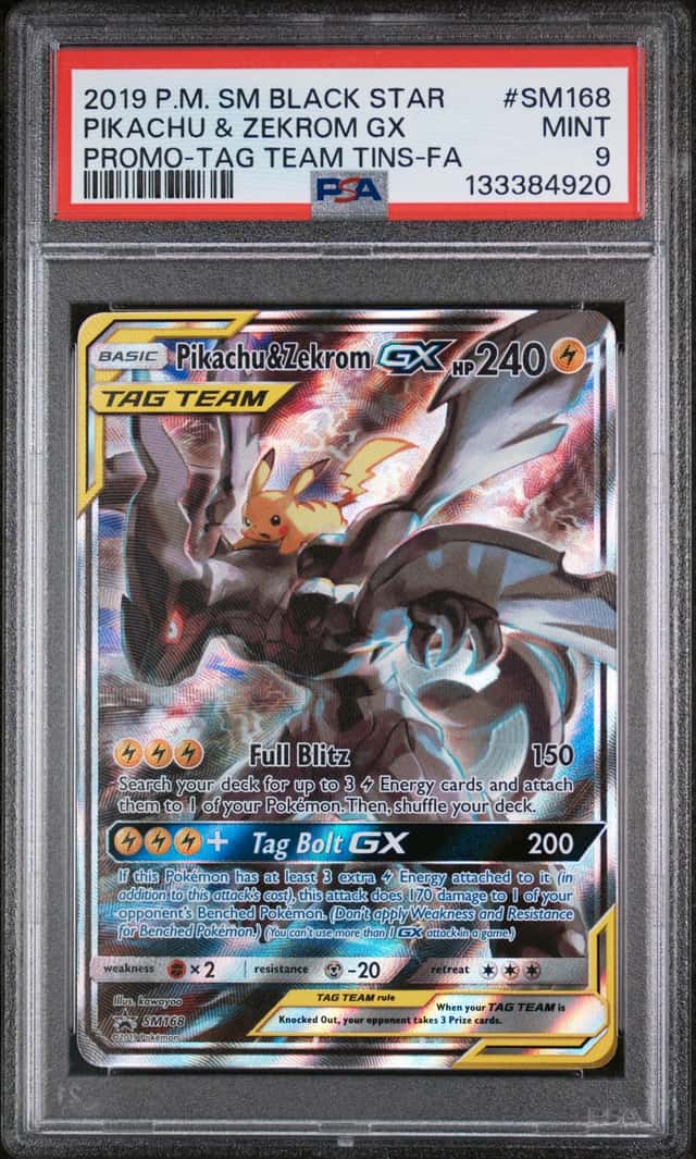Pikachu & Zekrom GX