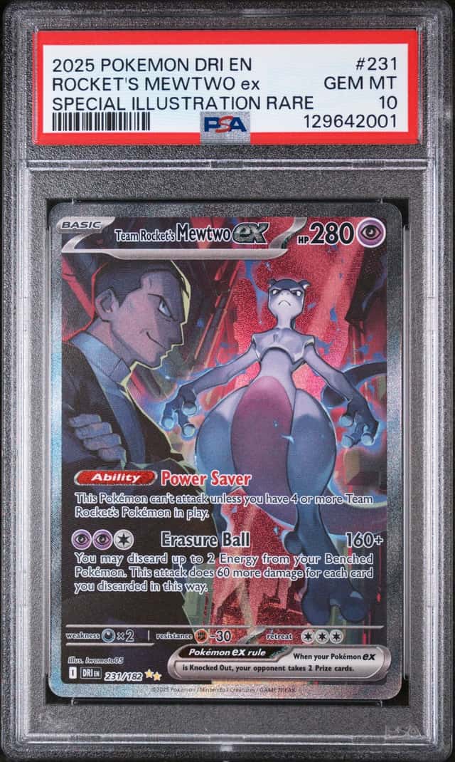ROCKET'S MEWTWO ex