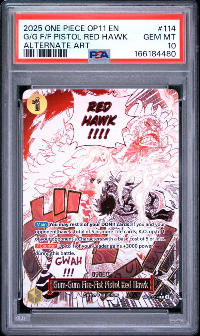 Gum-Gum Fire-Fist Pistol Red Hawk