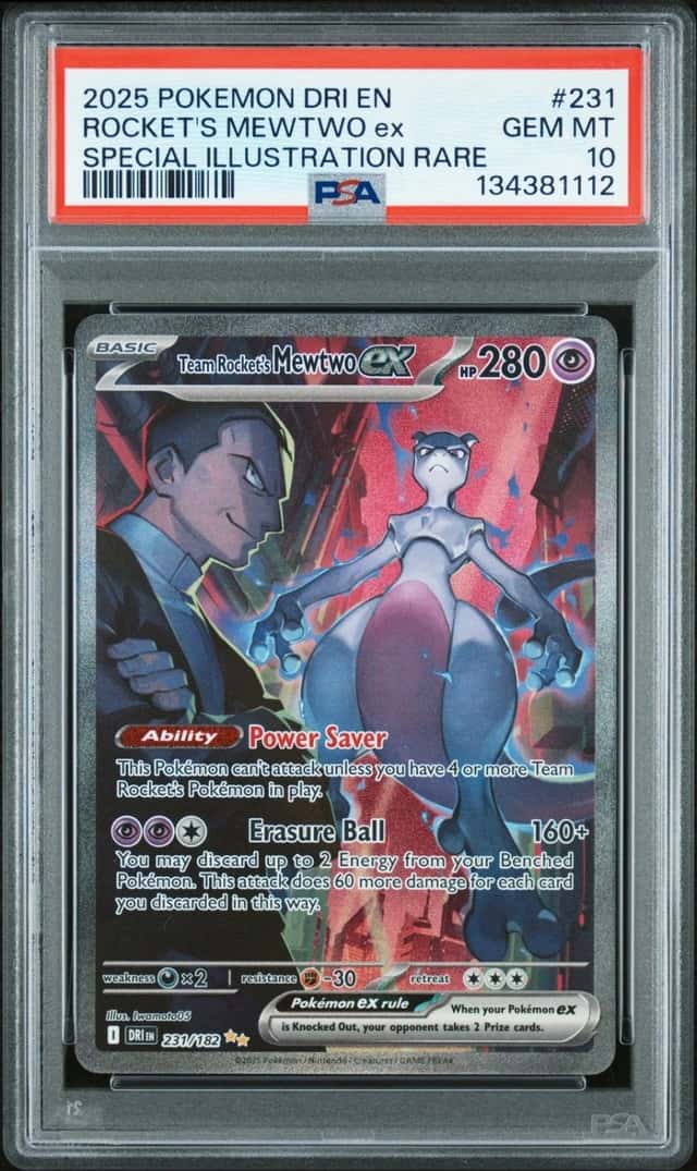 ROCKET'S MEWTWO ex