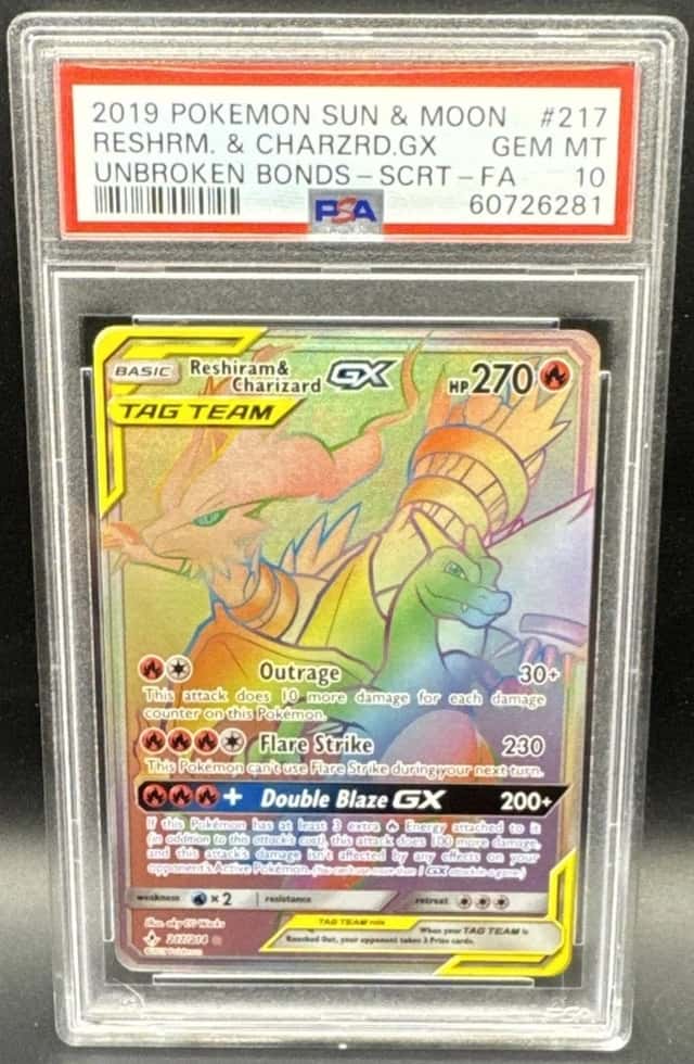 Reshiram & Charizard GX