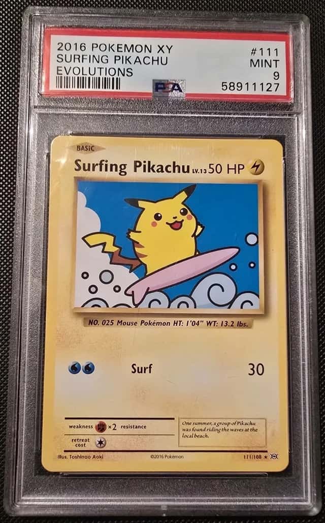 Surfing Pikachu