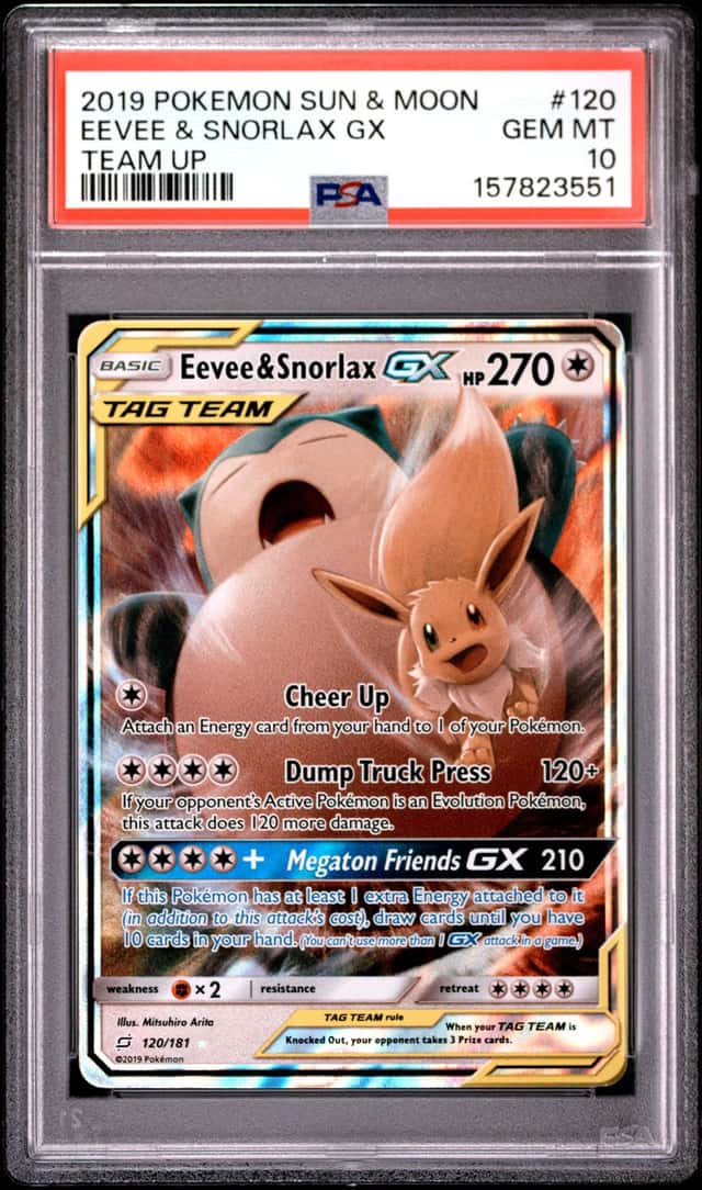 Eevee & Snorlax GX