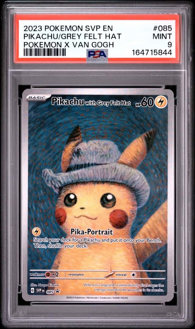 Pikachu/Grey Felt Hat