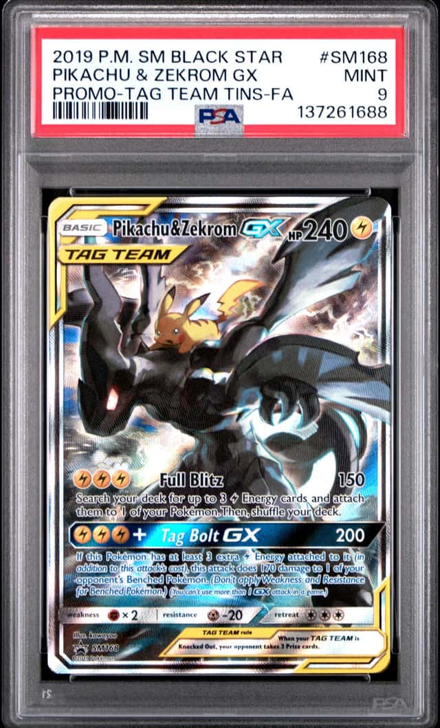 Pikachu & Zekrom GX