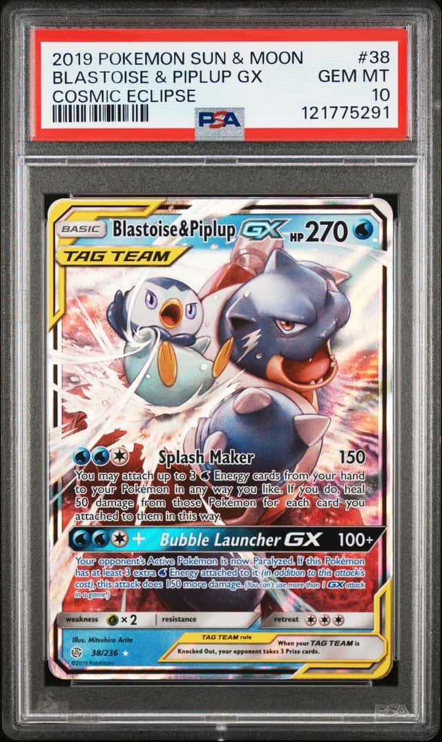 Blastoise & Piplup GX