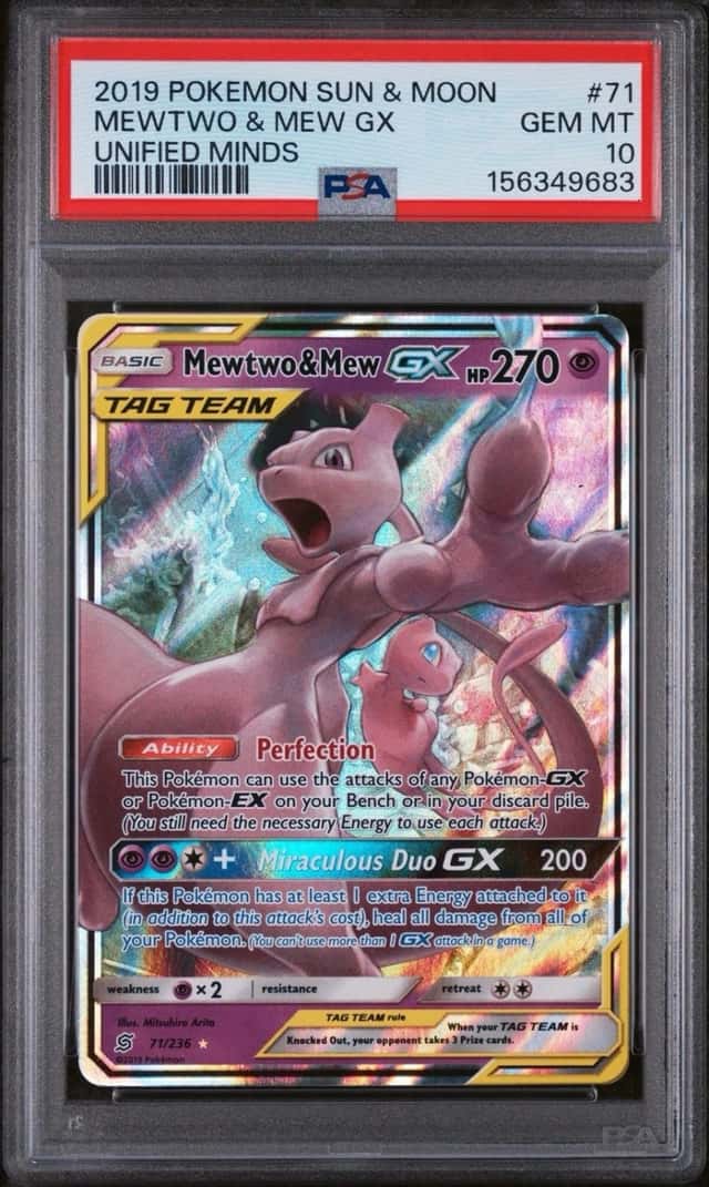 Mewtwo & Mew GX