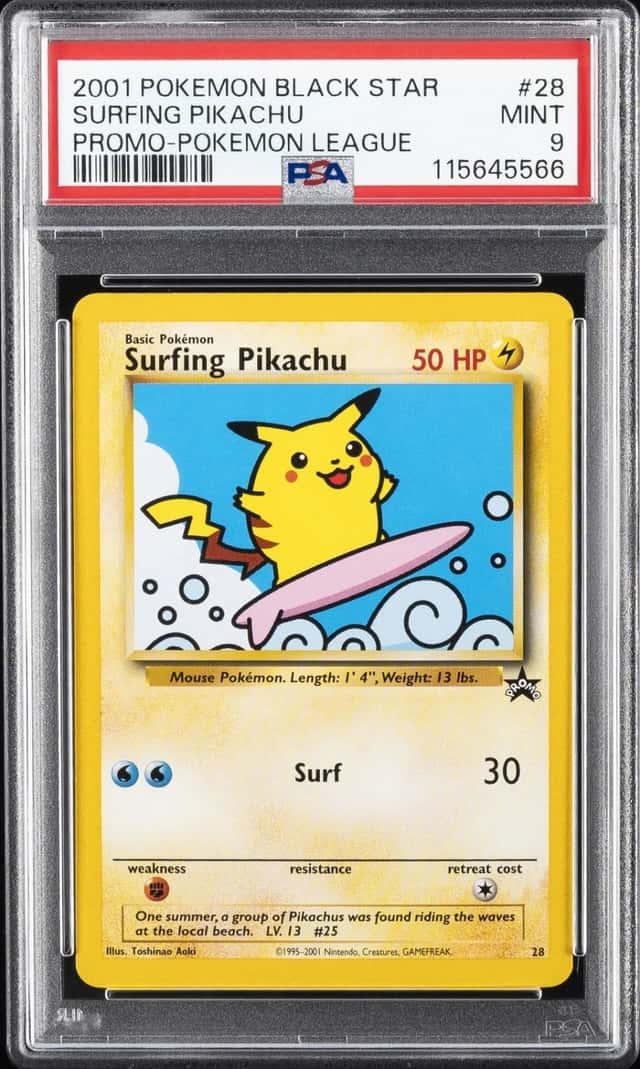 Surfing Pikachu