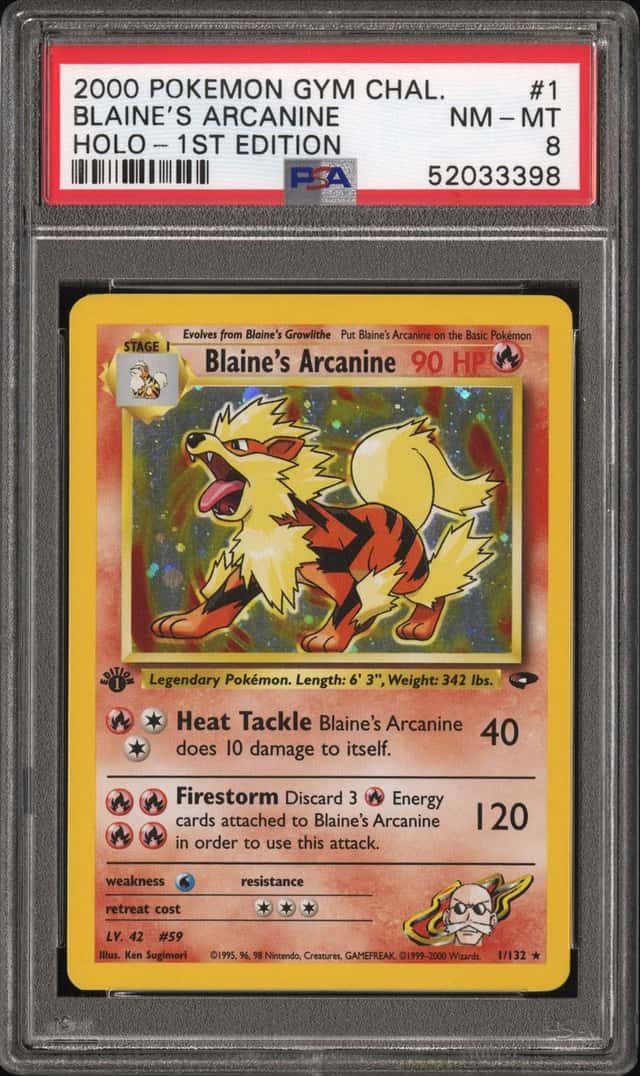 Blaine's Arcanine