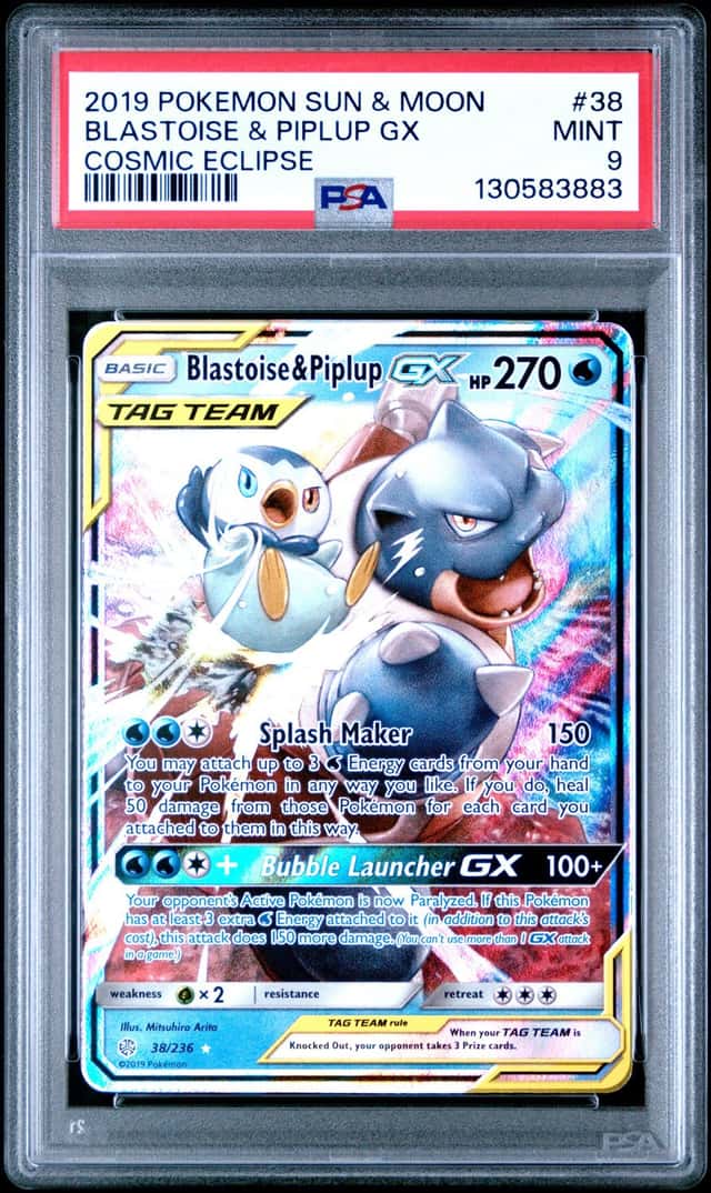 Blastoise & Piplup GX