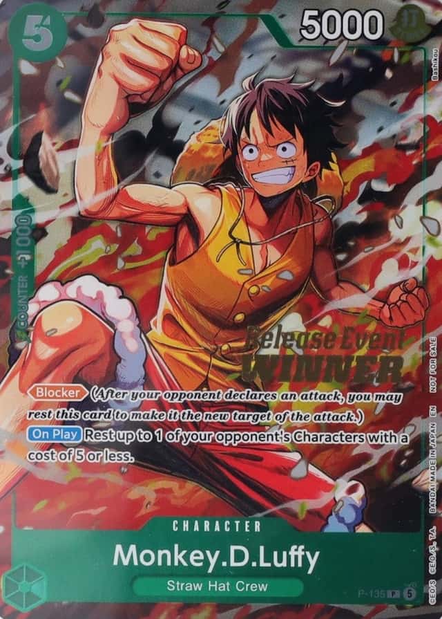 Op Event Top Prize