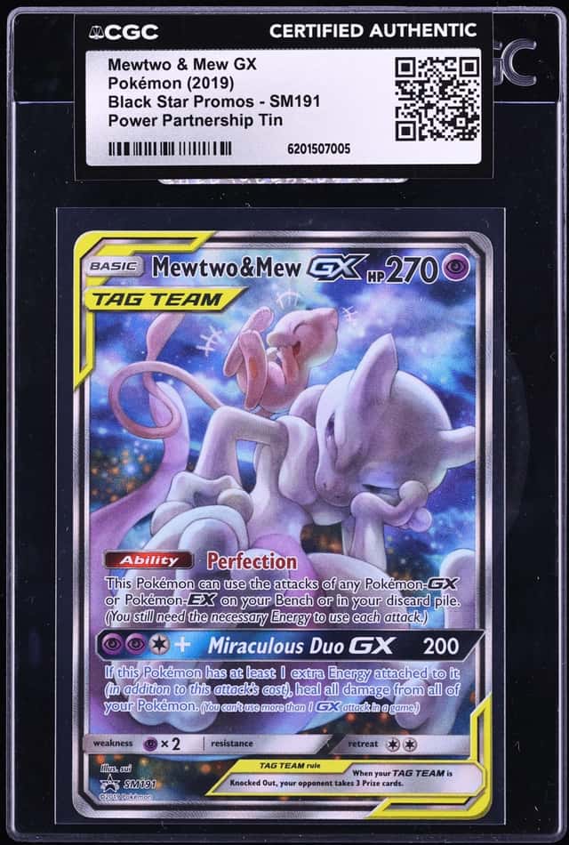 Mewtwo & Mew GX