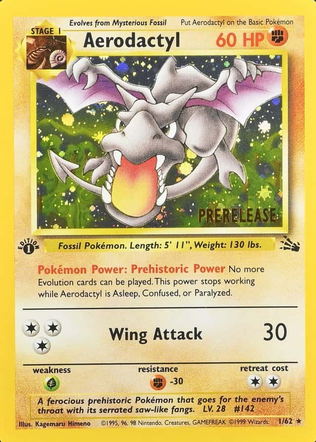 1St Edition · Prerelease