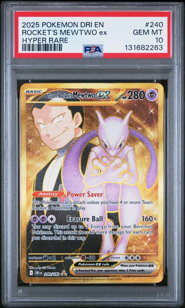 ROCKET'S MEWTWO ex