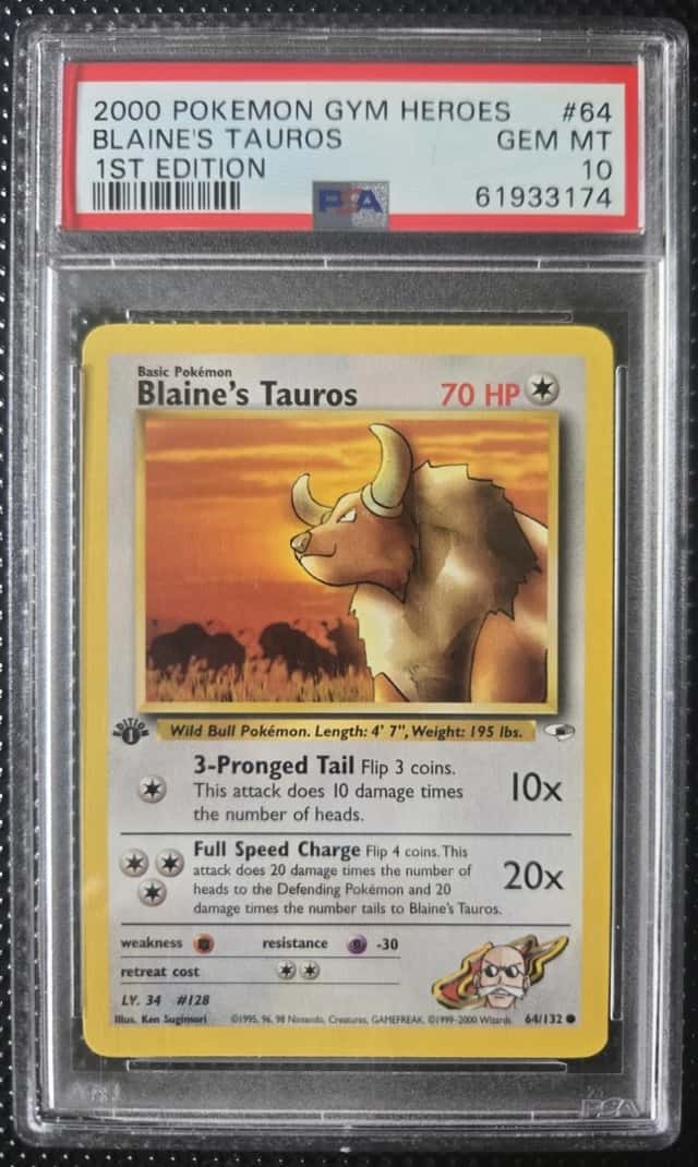 Blaine's Tauros