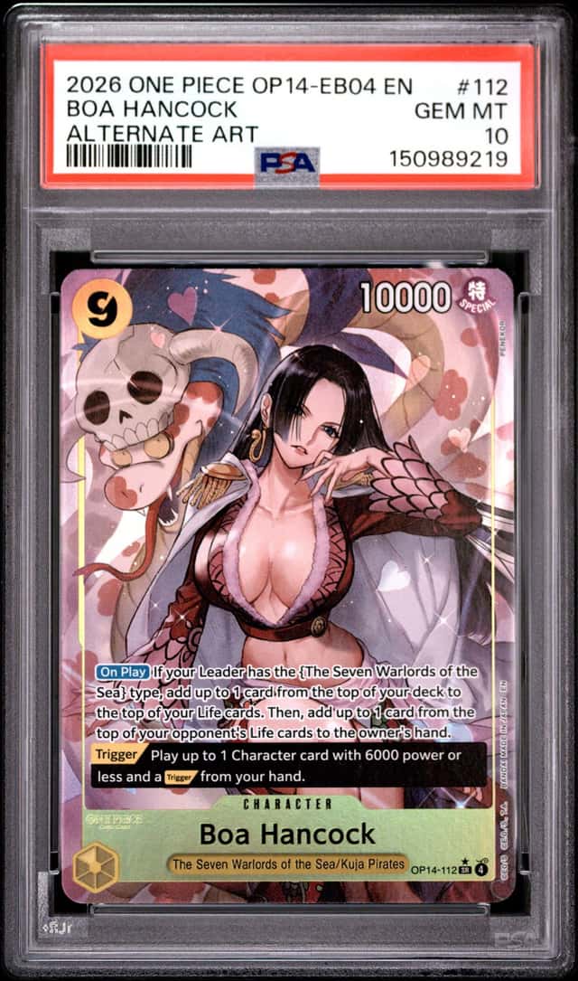 2026 One Piece the Azure Sea's Seven Special Alternate Art Boa Hancock #OP14112