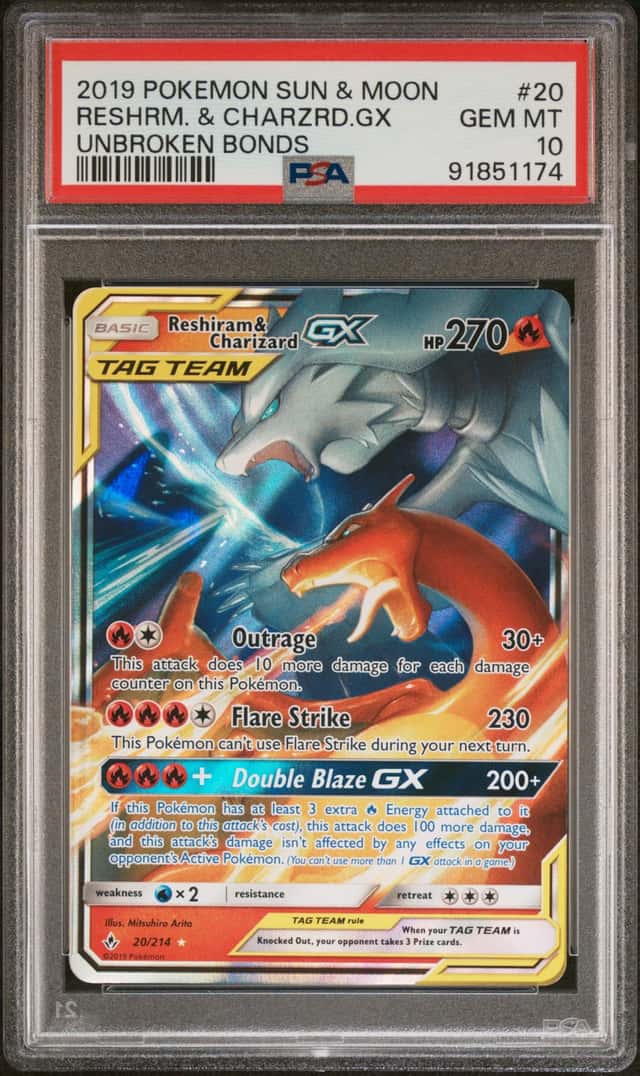 Reshiram & Charizard GX