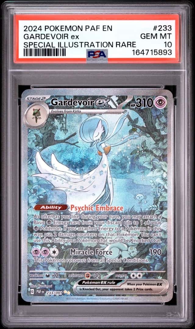 2024 POKEMON PAF EN-PALDEAN FATES SPECIAL ILLUSTRATION RARE GARDEVOIR EX PSA 10