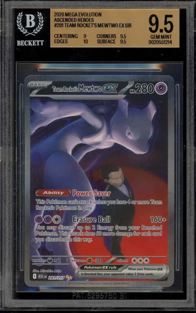 ROCKET'S MEWTWO ex