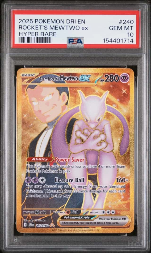 ROCKET'S MEWTWO ex