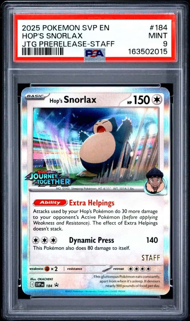 Hop's Snorlax