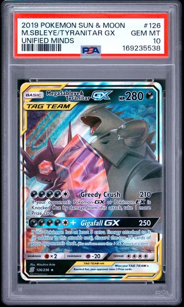 Mega Sableye & Tyranitar GX