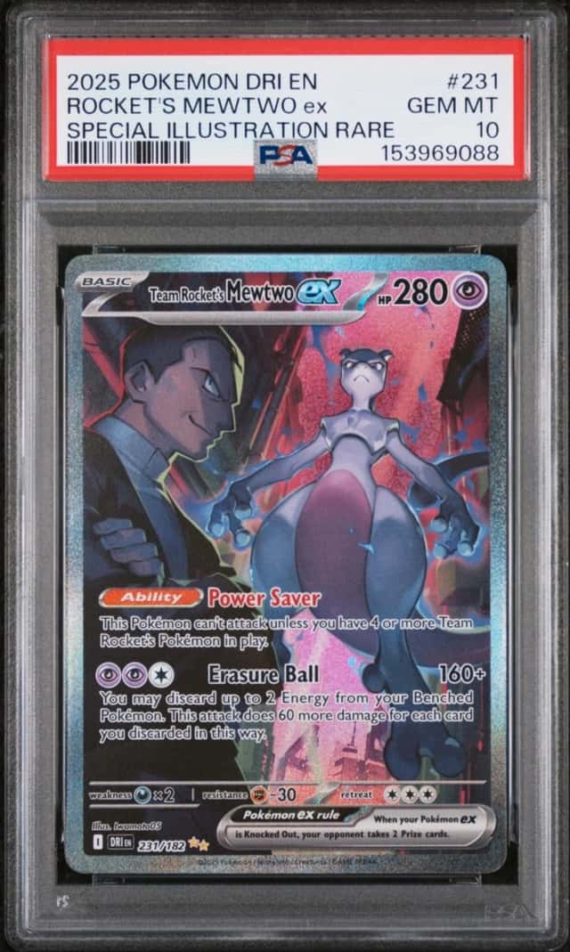 ROCKET'S MEWTWO ex