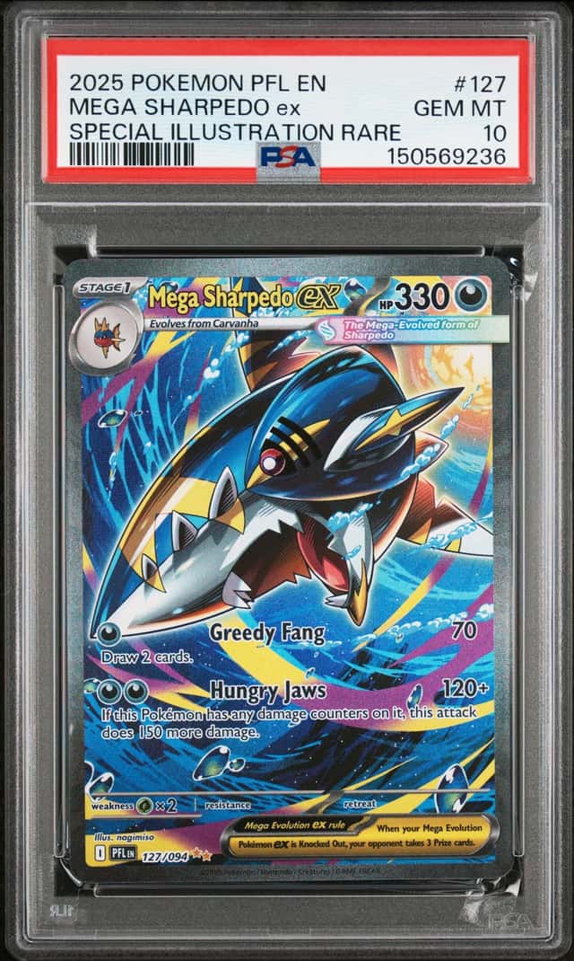MEGA SHARPEDO ex